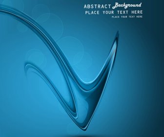 Abstract Bright Blue Colorful Stylish Recycle Arrow Vector