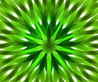 Abstract Bright Green Texture Swirl Retro Background