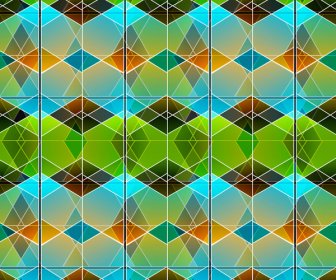 Abstract Bright Seamless Colorful Squares Concept Texture Vector Illustration