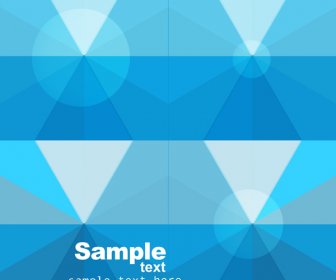 Abstract Business Blue Colorful Technology Background Vector