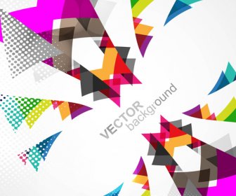 Abstract Business Colorful Technology Illustration Vector