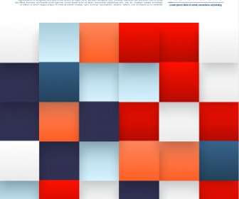 Abstract Checkered Vector Background
