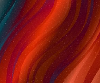 Abstract Color Line Art Background