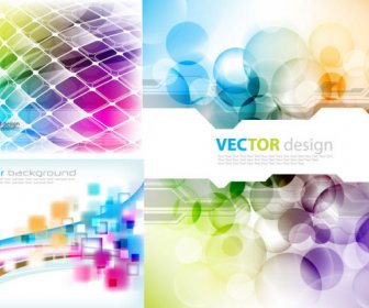 Abstract Colored Fantasy Background Vector