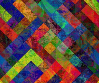 Abstract Colored Grunge Pattern Vector Graphics