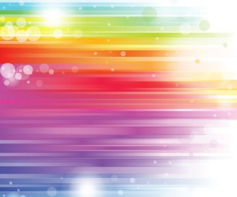 Abstract Colored Rainbow Background