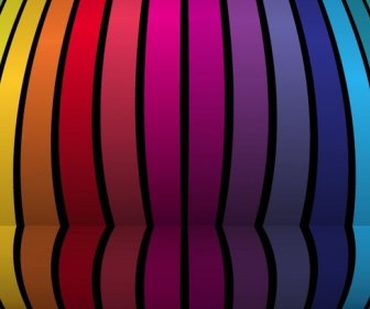Abstract Colorful Art Background Vector Illustration
