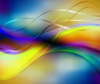 Abstract Colorful Background Editable Vector Graphic