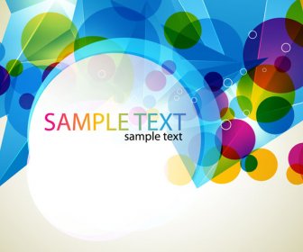 Abstract Colorful Design Vector
