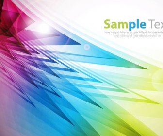 Abstract Colorful Motion Vector Background