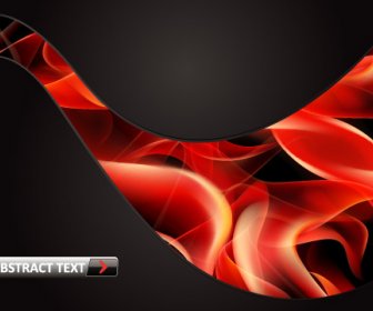 Abstract Flame Vector Backgrounds Art
