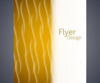 Abstrakte Flyer Design