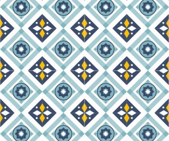 Abstract Geometric Pattern Design With Repeating Style