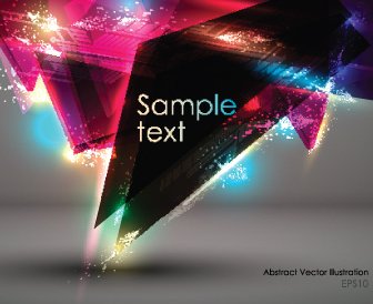Abstract Geometric Vector Background Art