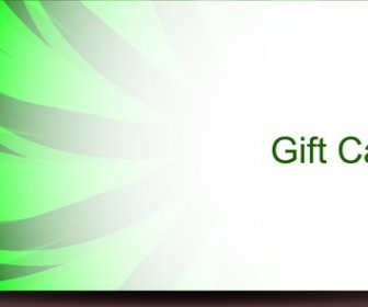 Abstract Gift Card Design