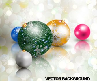 Аннотация, светящийся 3d Рождество цветочного искусства вектор шаблон мяча