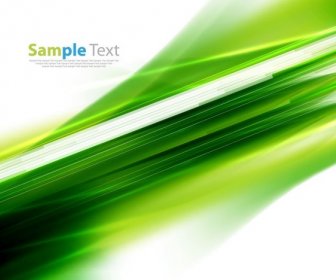 Abstract Green Motion Background Vector Illustration