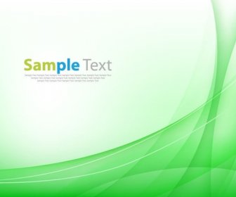 Abstract Green Vector Illustration Background