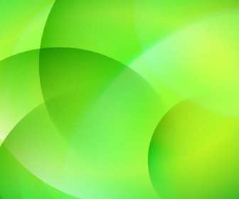 Abstract Green Wavy Vector Design Background
