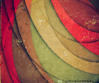 Abstract Grunge Background Retro Style Vector