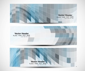 Abstrak Header Multi Floral Vector Tekstur Ilustrasi