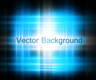 Abstract Light Vector Shiny Blue Technology Background