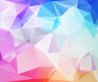 Abstract Low Poly Background Vector Illustration
