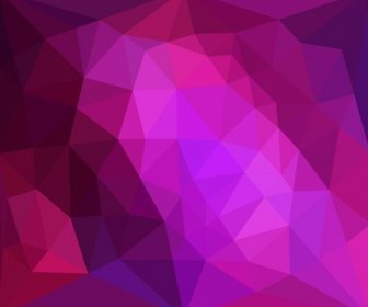 Abstract Low Poly Design Background Vector Illustration