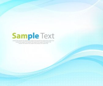 Abstract Nattier Blue Wave Background Vector Graphic