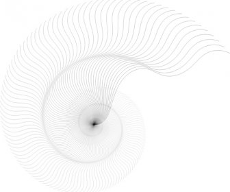ブラック ホワイトのノーチラス スケッチ ベクトル図を抽象化します。