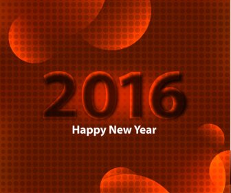 Abstract New Year 2016 Background