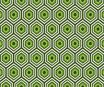 Schema Di Progettazione In Stile Geometrico Astratto Verde
