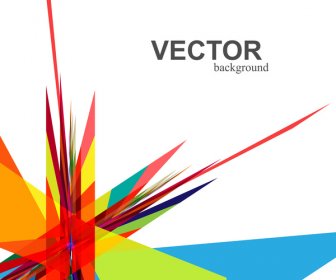Abstract Rainbow Colorful Creative Technology Vector Design