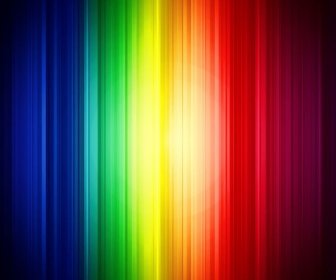 Abstract Rainbow Colorful Vertical Striped Vector Background