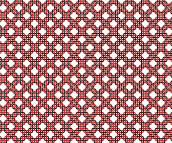 Abstract Seamless Intertwined Pattern Vector Illustration