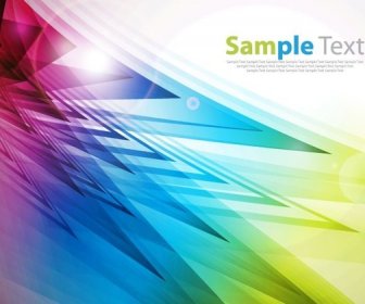 Abstract Shiny Colorful Background Vector Illustration