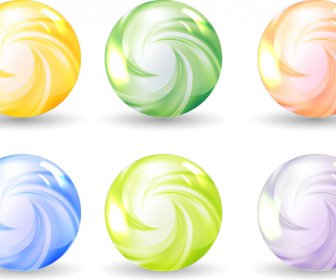 Abstract Sphere Ball Set