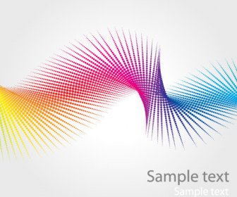 Abstract Swirl Rainbow