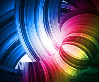 Abstract Swirl Shining Background Vectors