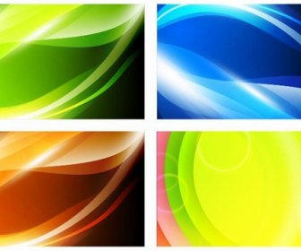 Abstract Vector Background Graphic Set