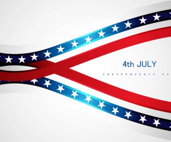 抽象的な 7 月 4 日アメリカ独立記念日