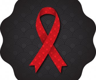 Aids Red Ribbon