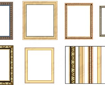 All Kinds Of Frame 2 Vector