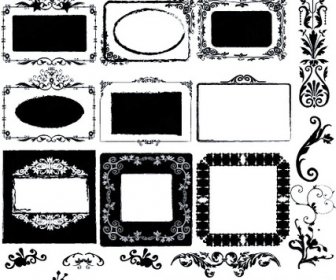 All Kinds Of Frame 3 Vector