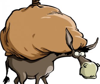 Забавный мультфильм животных вектор