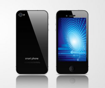 Apple Iphone Smartphone Phone Illustration