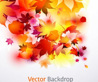 Autumn Theme Backgrounds Art Vector
