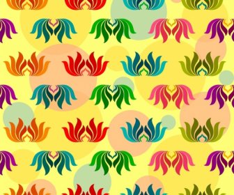 Background Backdrop Colored Repeating Symmetric Decoration
