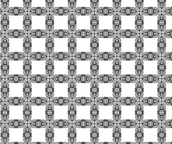 Background Design With Black And White Classical Pattern