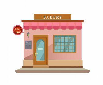 bakery stores template simple contemporary design